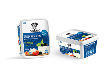 Aeolikos 希腊羊乳酪乳制品品牌的包装设计理念